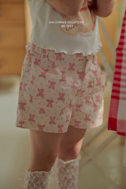 [PRE-ORDER] Color Ribbon Shorts