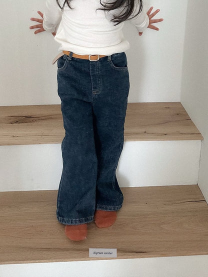 [PRE-ORDER] Chenille Boot-Cut Denim Pants