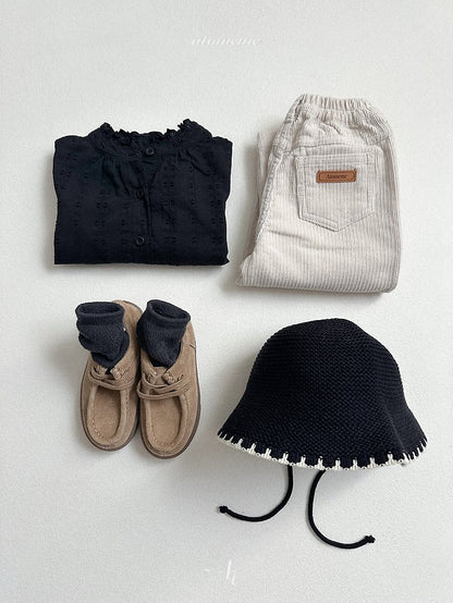 [PRE-ORDER] Crepe Corduroy Pants