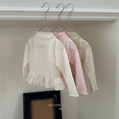 [PRE-ORDER] Frill Ribbon Mesh T-Shirts