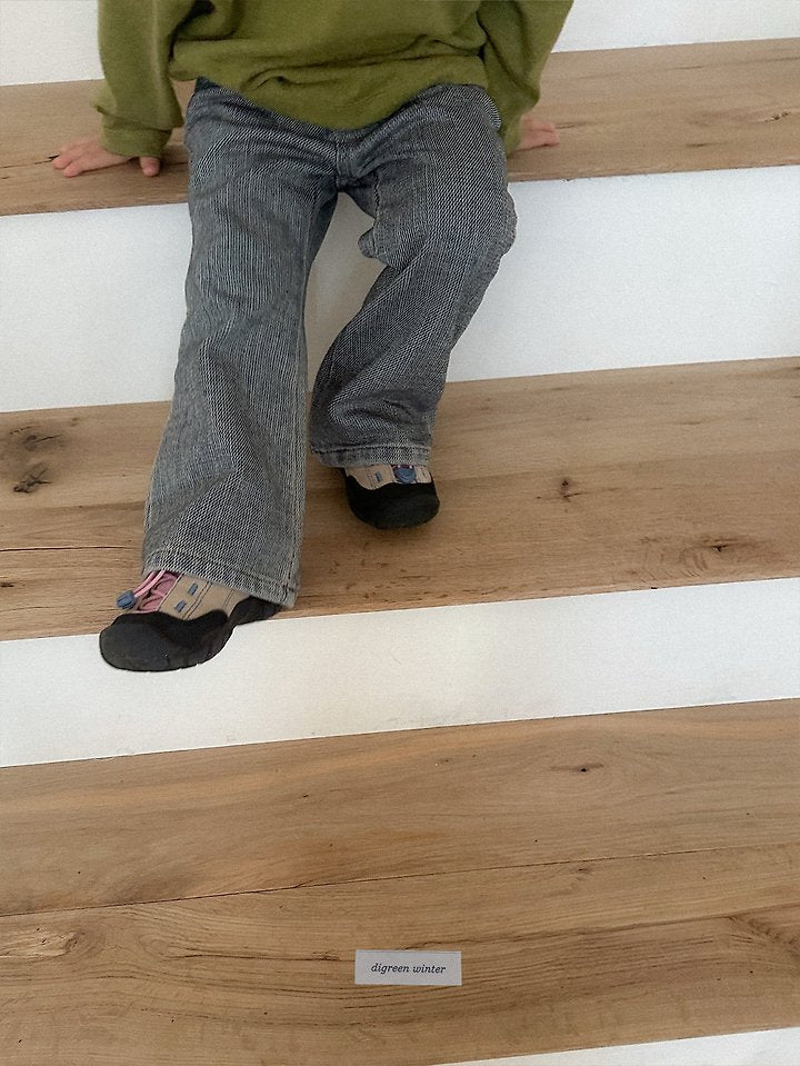 [PRE-ORDER] Chenille Boot-Cut Denim Pants