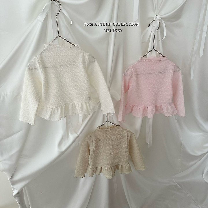 [PRE-ORDER] Frill Ribbon Mesh T-Shirts
