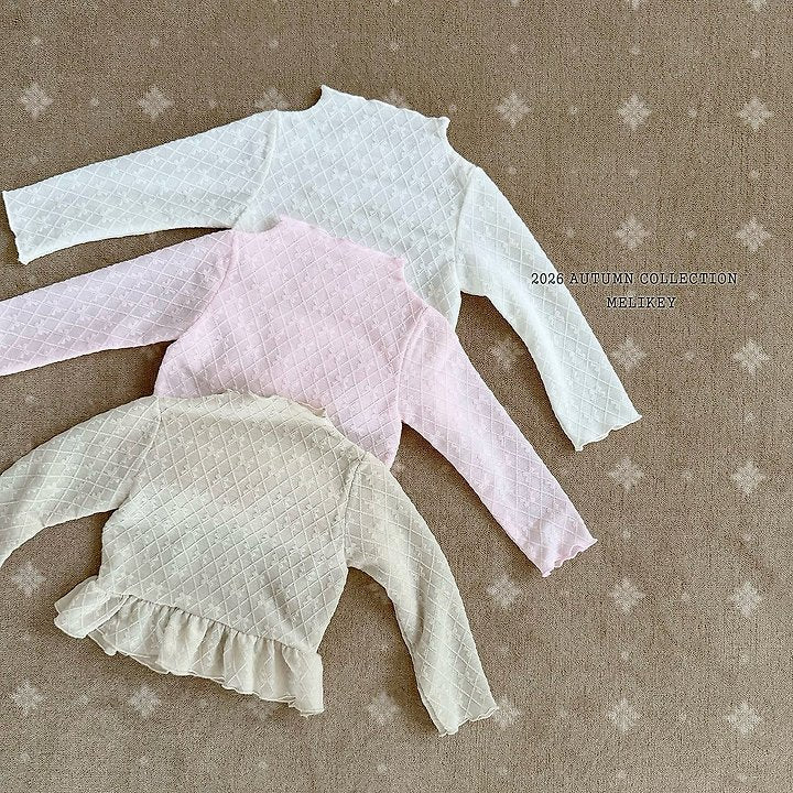 [PRE-ORDER] Frill Ribbon Mesh T-Shirts