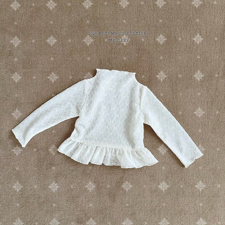 [PRE-ORDER] Frill Ribbon Mesh T-Shirts