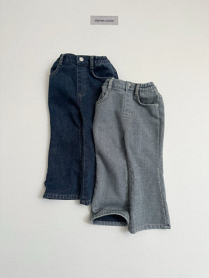 [PRE-ORDER] Chenille Boot-Cut Denim Pants