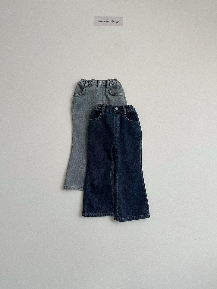 [PRE-ORDER] Chenille Boot-Cut Denim Pants