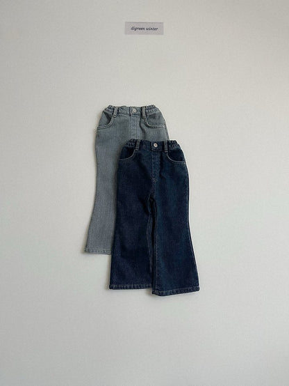 [PRE-ORDER] Chenille Boot-Cut Denim Pants