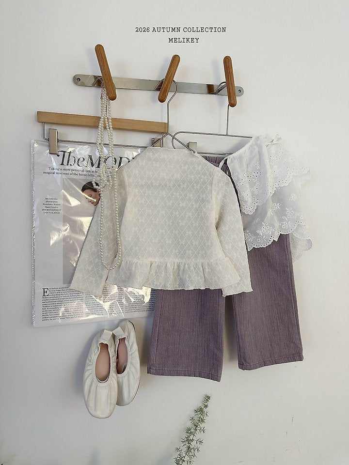[PRE-ORDER] Frill Ribbon Mesh T-Shirts