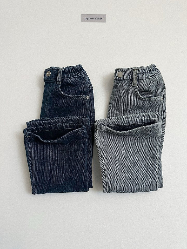 [PRE-ORDER] Chenille Boot-Cut Denim Pants
