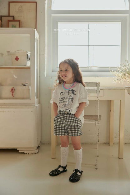 [PRE-ORDER] Check Heart Shorts