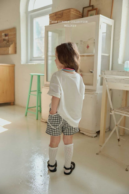 [PRE-ORDER] Check Heart Shorts
