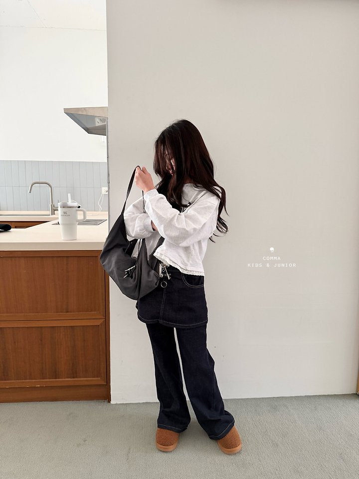 [PRE-ORDER] Denim Skirt Pants