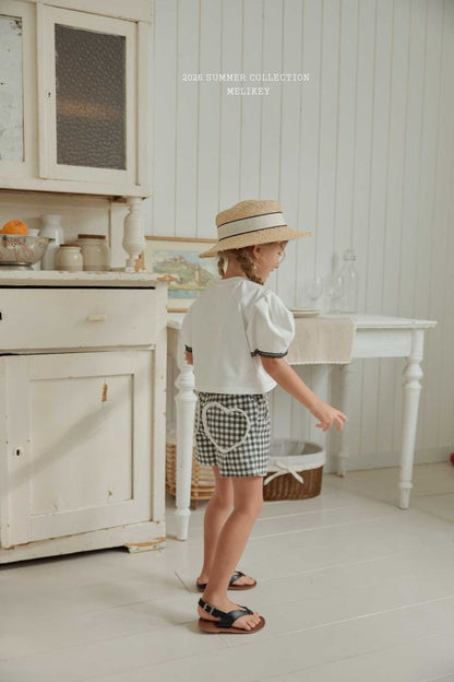 [PRE-ORDER] Check Heart Shorts