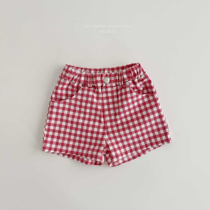 [PRE-ORDER] Check Heart Shorts