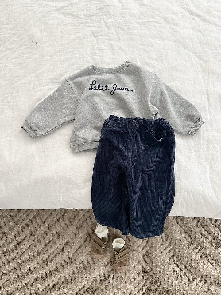 [PRE-ORDER] Crepe Corduroy Pants