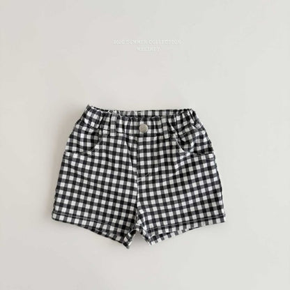 [PRE-ORDER] Check Heart Shorts