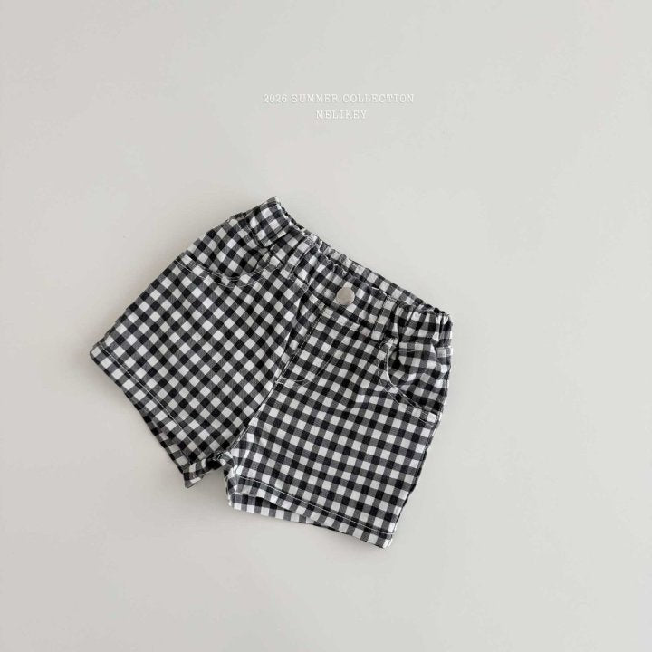[PRE-ORDER] Check Heart Shorts