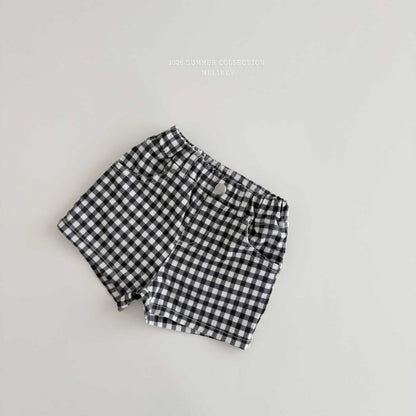 [PRE-ORDER] Check Heart Shorts