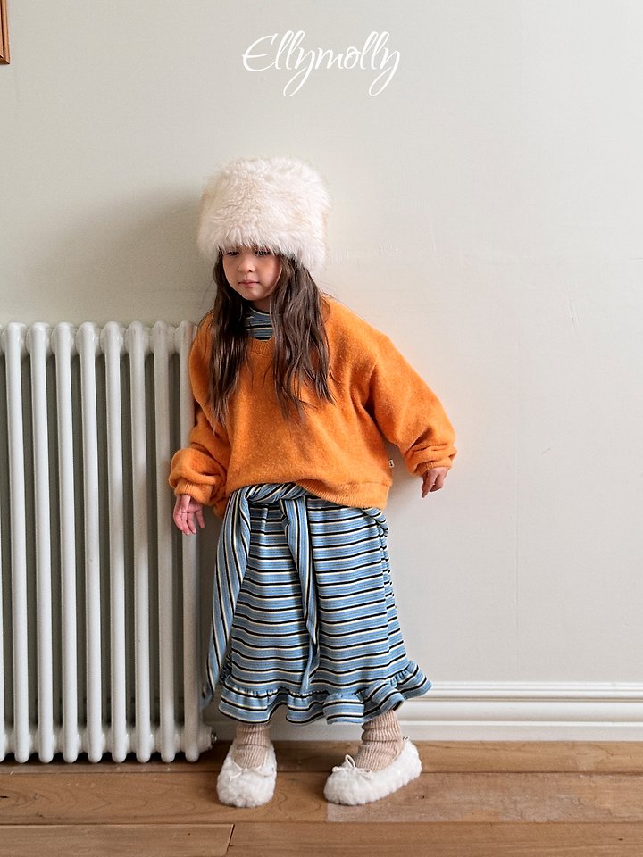 [PRE-ORDER] Fleece Frill Long Dress