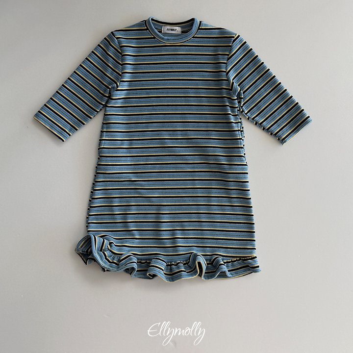 [PRE-ORDER] Fleece Frill Long Dress