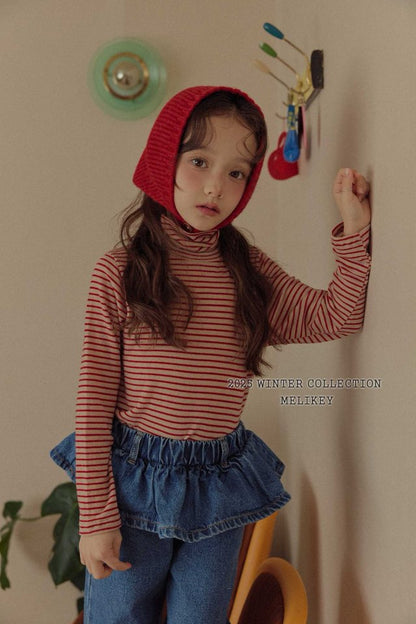 [PRE-ORDER] Merry Stripe Turtleneck T-Shirts