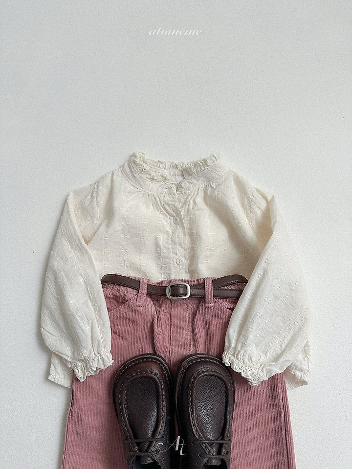 [PRE-ORDER] Crepe Corduroy Pants