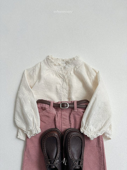 [PRE-ORDER] Crepe Corduroy Pants