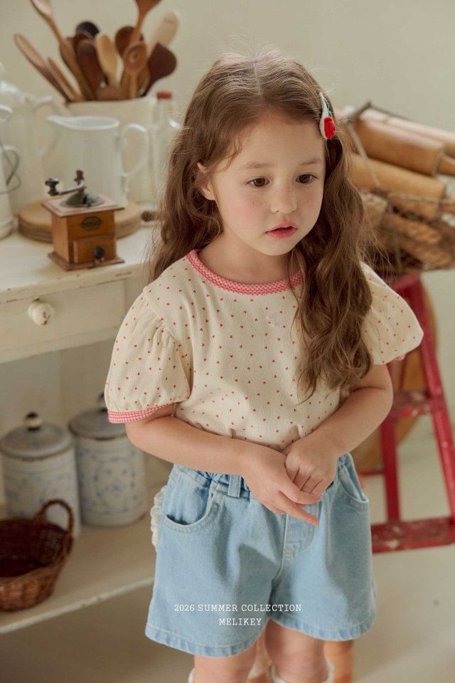 [PRE-ORDER] Mini Heart Puff T-Shirts