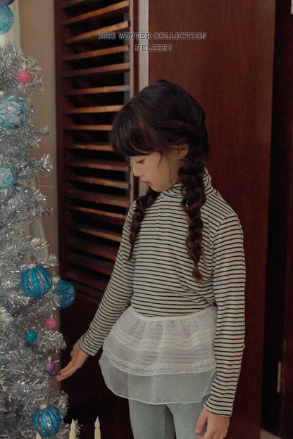 [PRE-ORDER] Merry Stripe Turtleneck T-Shirts