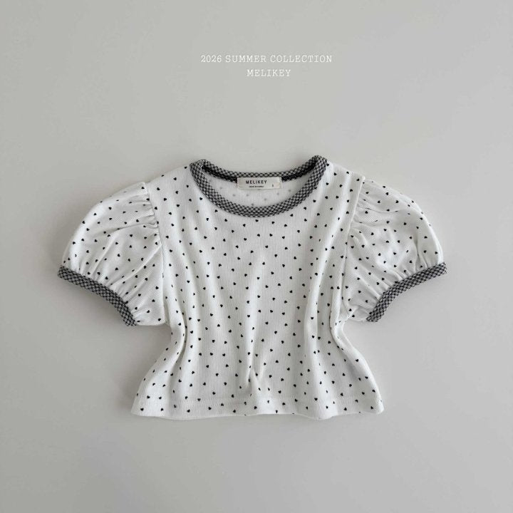 [PRE-ORDER] Mini Heart Puff T-Shirts