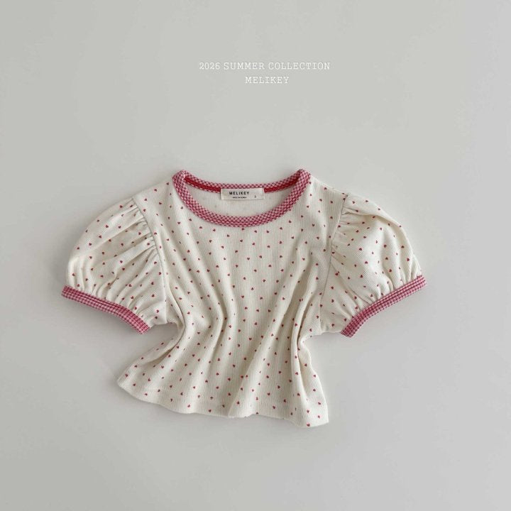 [PRE-ORDER] Mini Heart Puff T-Shirts