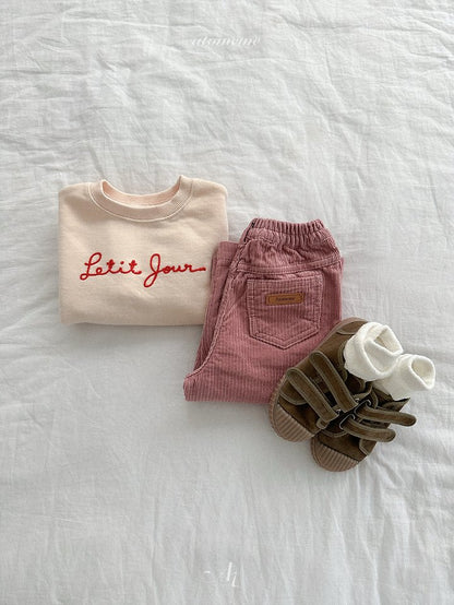 [PRE-ORDER] Crepe Corduroy Pants