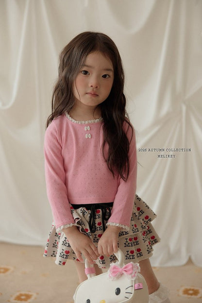 [PRE-ORDER] Ribbon Button T-Shirts