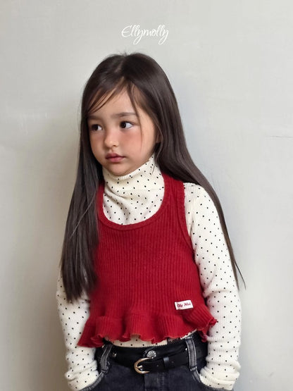 [PRE-ORDER] Dot Half Turtleneck T-Shirts