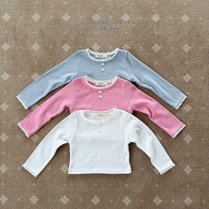 [PRE-ORDER] Ribbon Button T-Shirts