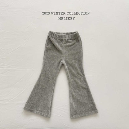 [PRE-ORDER] Velour Boot-Cut Pants