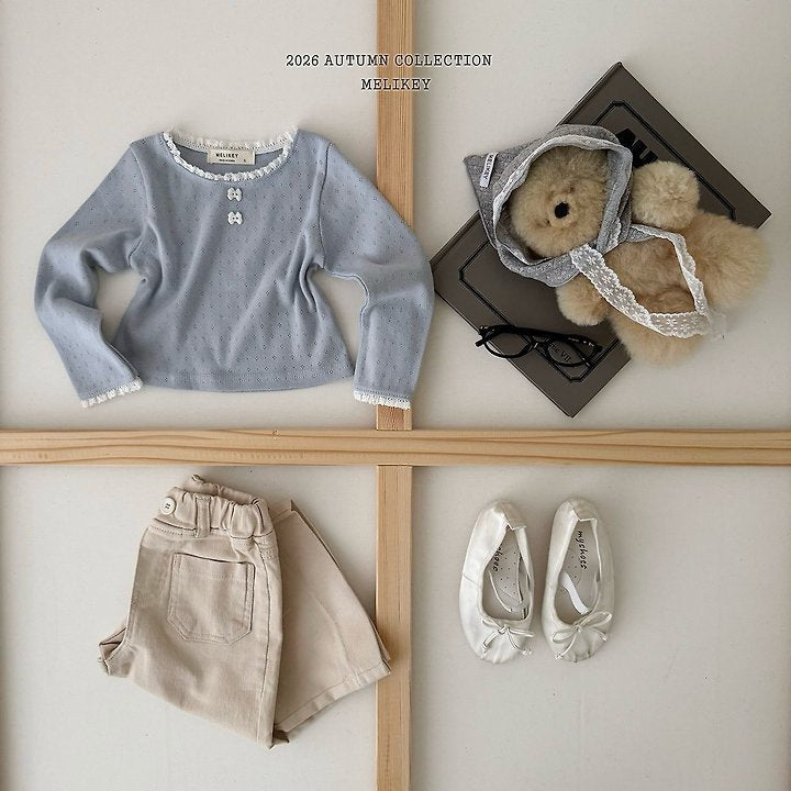 [PRE-ORDER] Ribbon Button T-Shirts