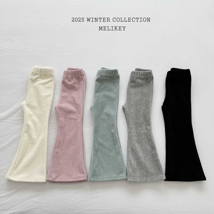 [PRE-ORDER] Velour Boot-Cut Pants