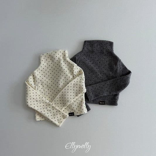 [PRE-ORDER] Dot Half Turtleneck T-Shirts