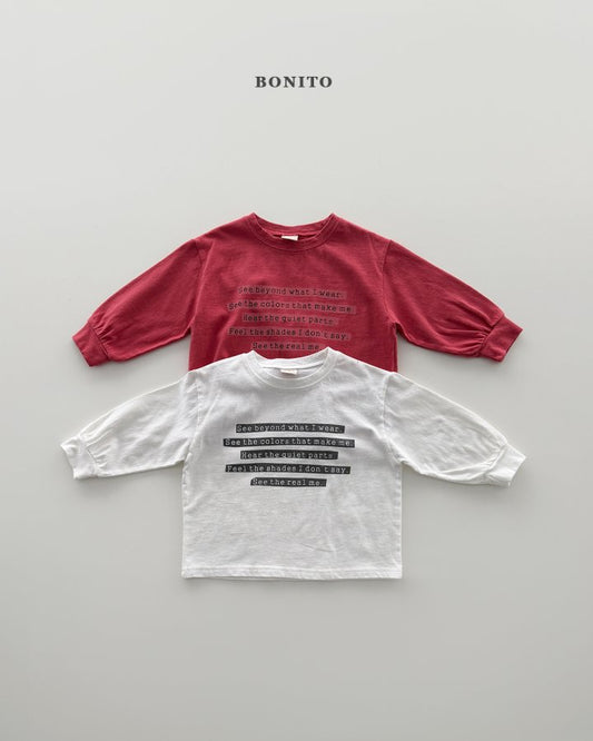 [PRE-ORDER] Lettering T-Shirts