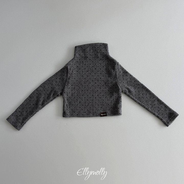 [PRE-ORDER] Dot Half Turtleneck T-Shirts