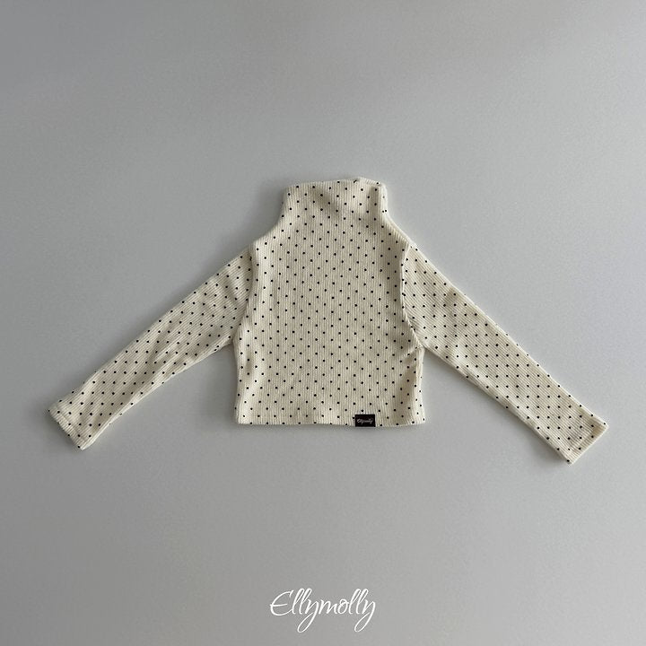[PRE-ORDER] Dot Half Turtleneck T-Shirts