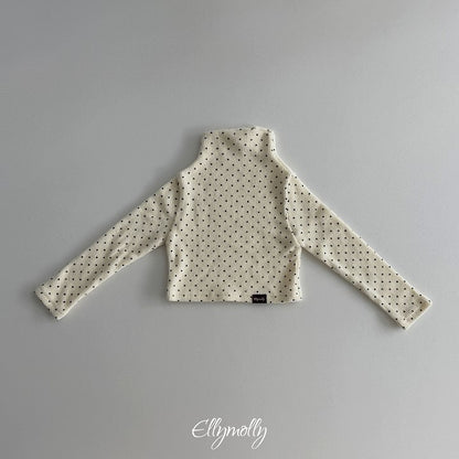 [PRE-ORDER] Dot Half Turtleneck T-Shirts