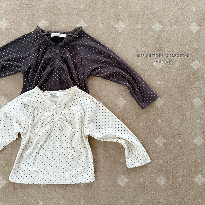 [PRE-ORDER] Dot Shirring T-Shirts