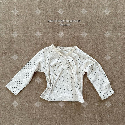 [PRE-ORDER] Dot Shirring T-Shirts