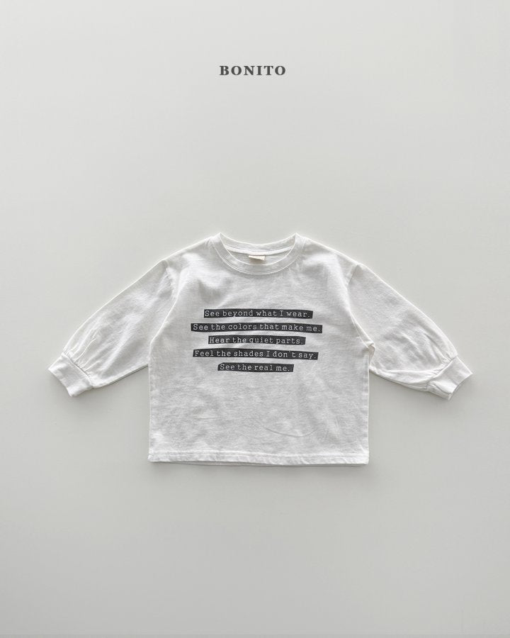 [PRE-ORDER] Lettering T-Shirts