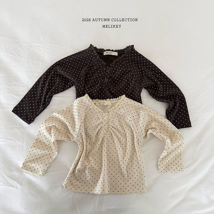 [PRE-ORDER] Dot Shirring T-Shirts