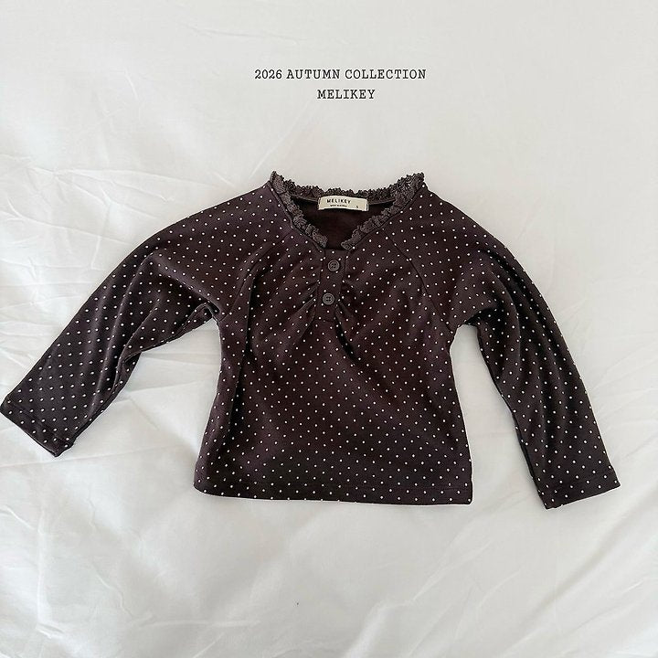 [PRE-ORDER] Dot Shirring T-Shirts