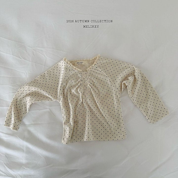 [PRE-ORDER] Dot Shirring T-Shirts