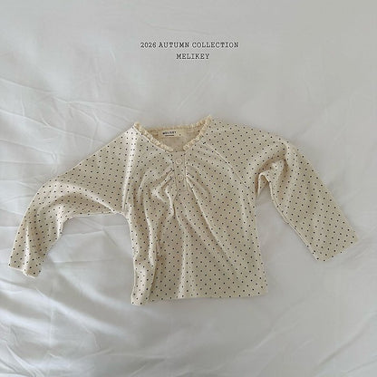 [PRE-ORDER] Dot Shirring T-Shirts